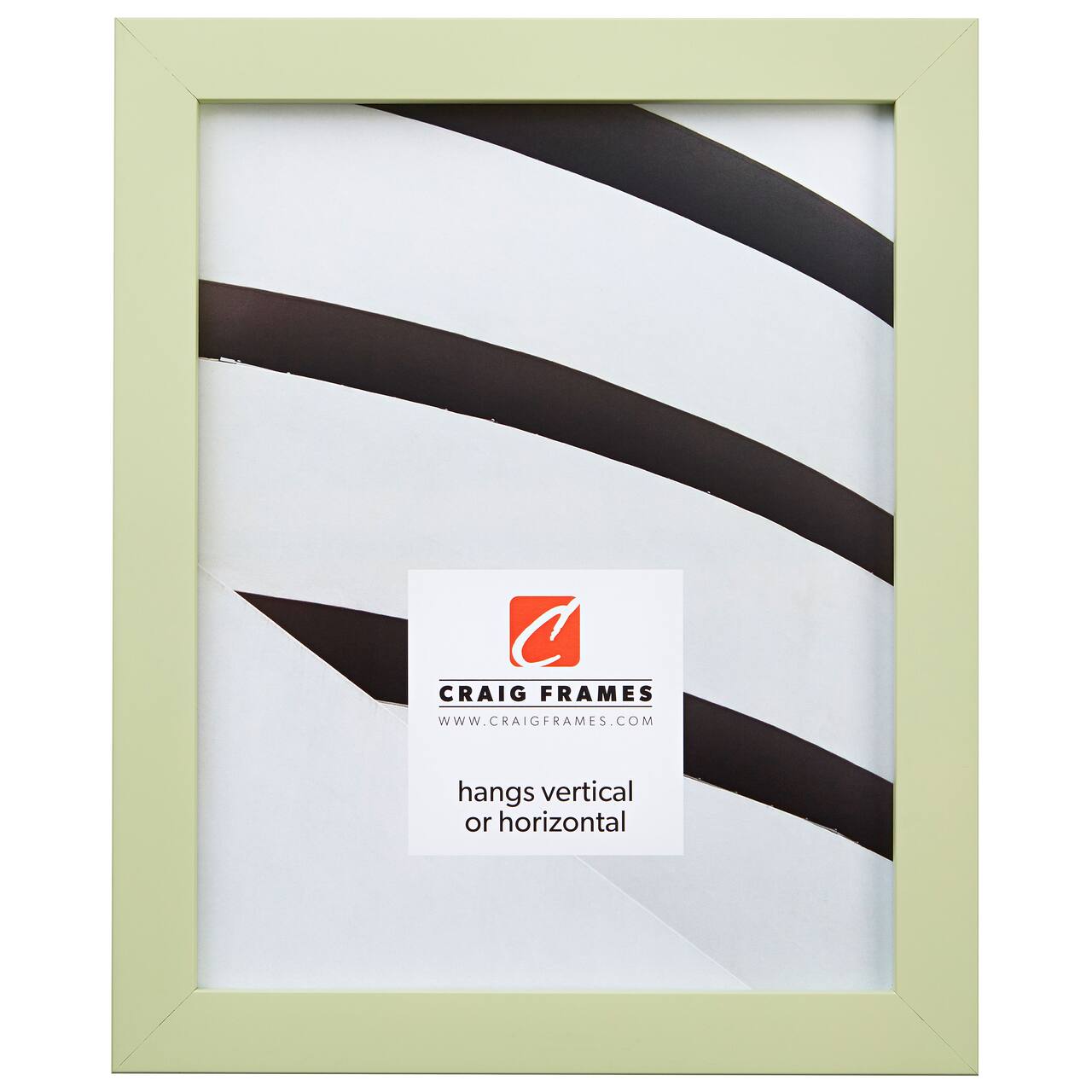 Craig Frames Confetti Light Green Picture Frame